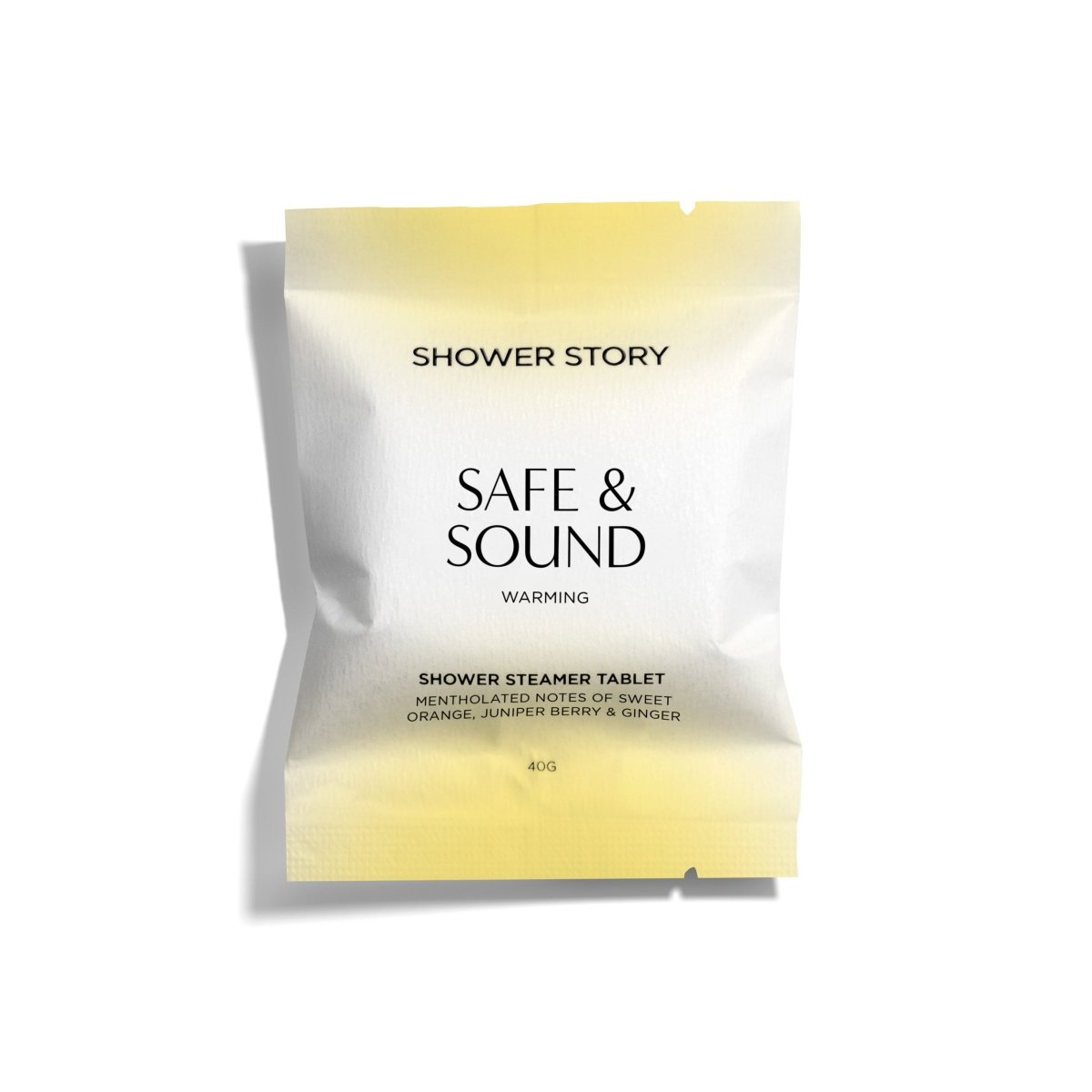 SHOWER STORY_[NEW] SAFE & SOUND – 10 Signature Warming Orange Shower Bombs_Shower Steamer Daily Set_SSSNSDX10